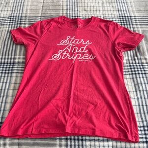 Eddie Bauer Red Graphic Tee